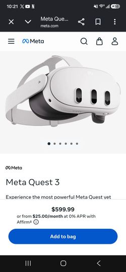 Meta quest 3 512GB barely used
