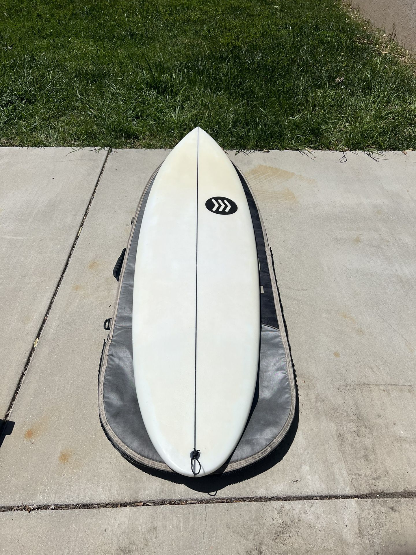 6’8” Mid-Length By Continue surfboards
