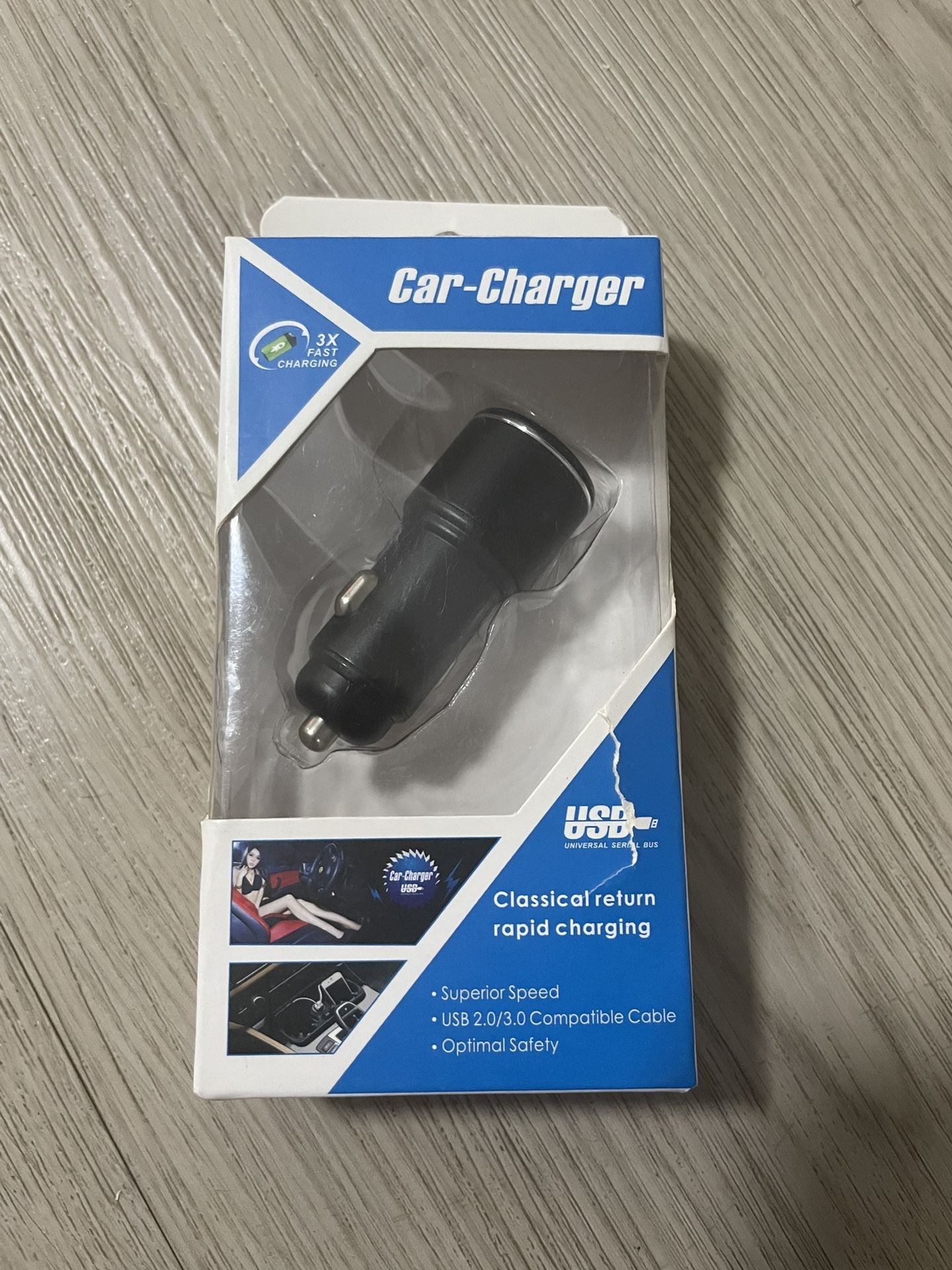 Car charger USB 2pcs