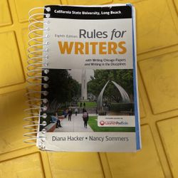Rules For Writers