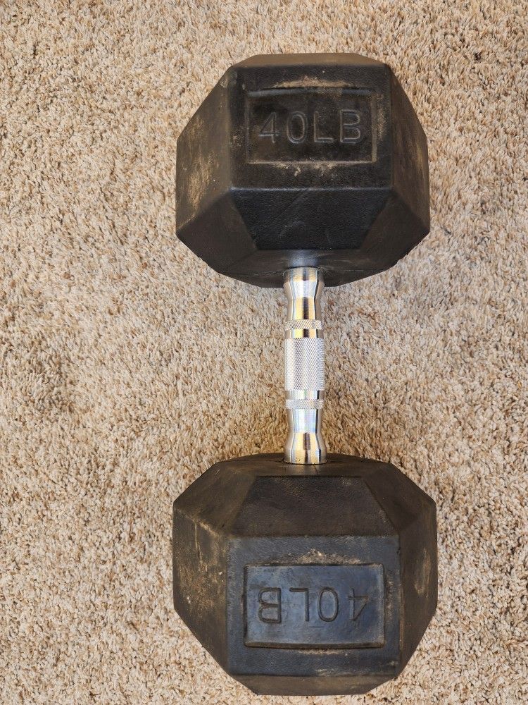 40 Lb Dumbbell
