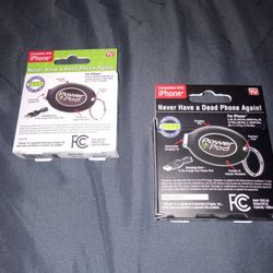 Key Chain Chargers Both for 12