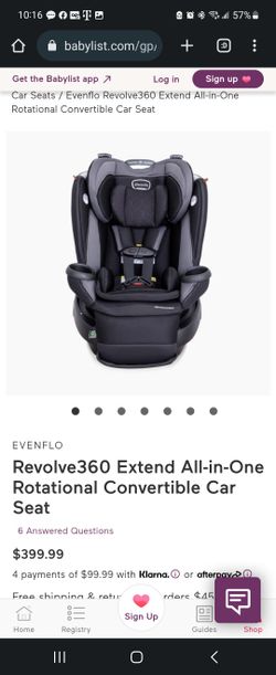 Evenflo Carseat