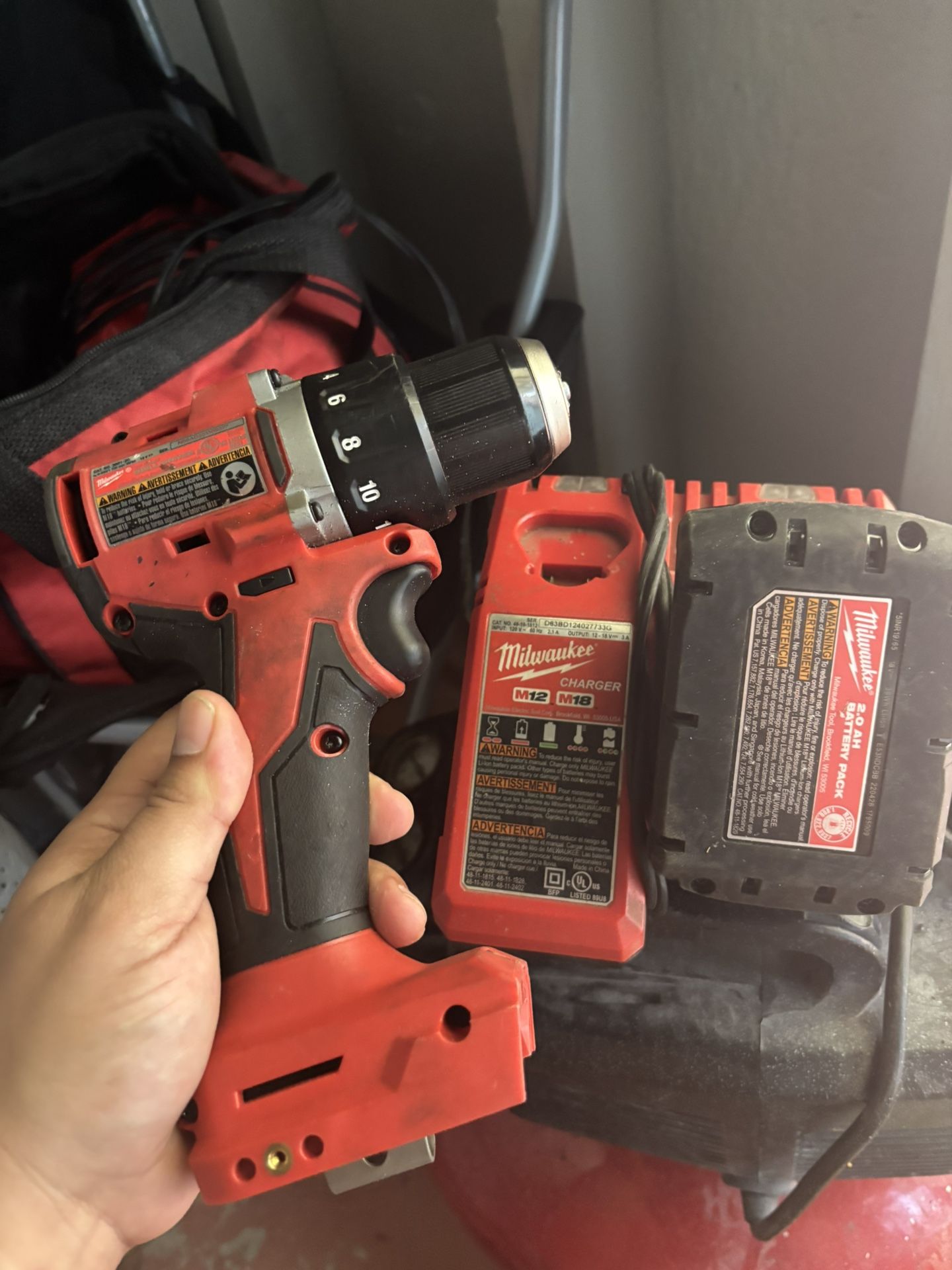 Milwaukee Drill Set