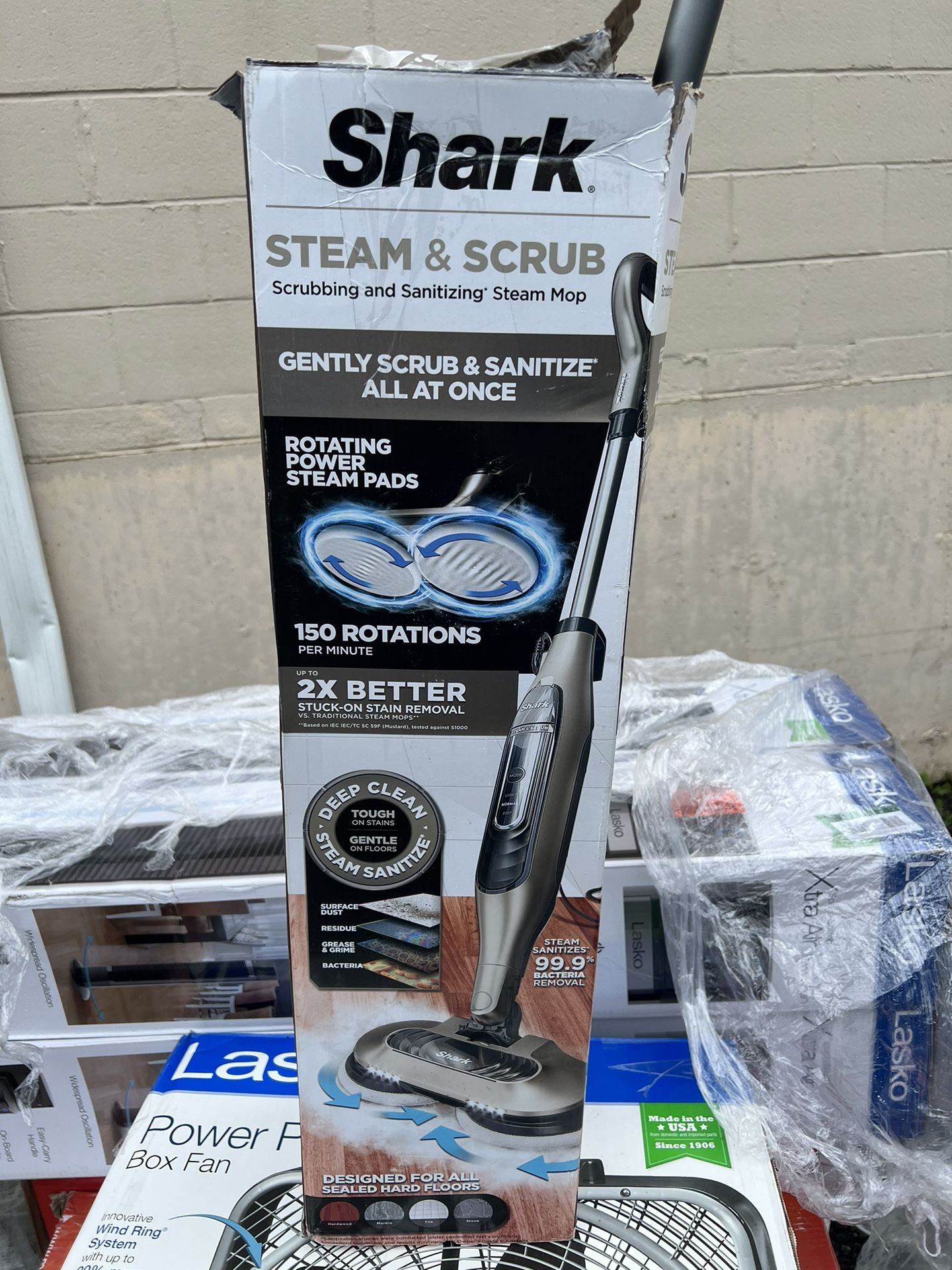 Shark Steam and Scrub Steam Mop