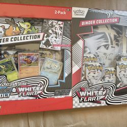 Pokemon White Flare Binder Collection