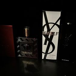 Versace Eros Flame and Ysl Myslf