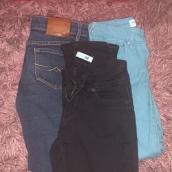 GIRL JEANS DIFFERENT BRANDS SIZE 10