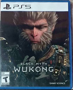 Black myth wukong  (PS5)