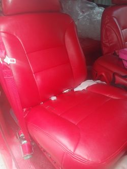 New Red Stitched Interior