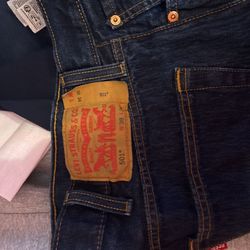 Levi’s 501 Pants W38,L 34 1PAIR LEFT TAPN