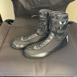 Black Title Boxing Shoes