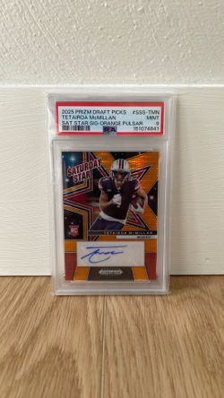 Tetairoa McMillan psa card