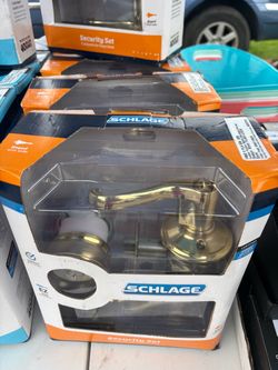 Schlage Security Set Door Lever Lock