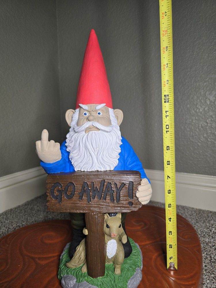 Yard Gnome Concrete Statue