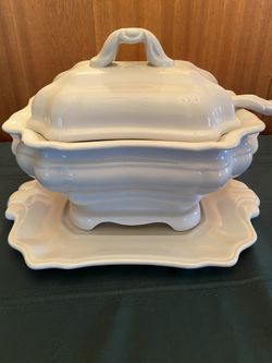 Soup Tureen With Ladle