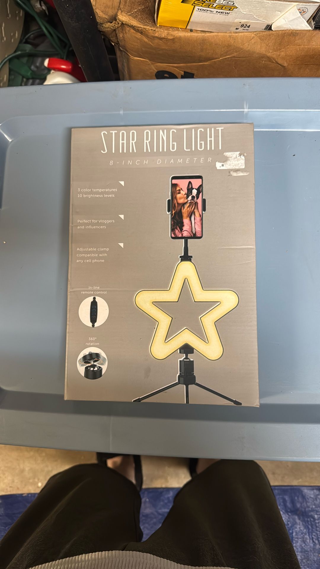 Star Ring Light 8”