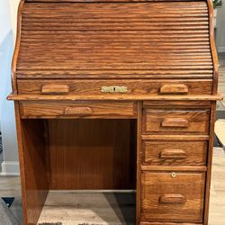 Oak desk 