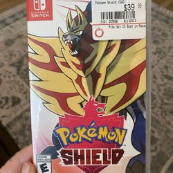 Pokémon Shield Switch Game 