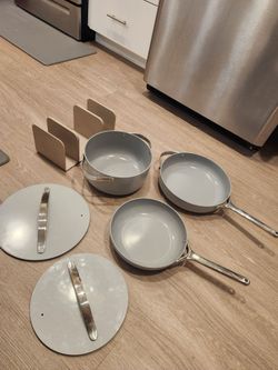 Caraway 12-Piece Cookware Set (Cream)