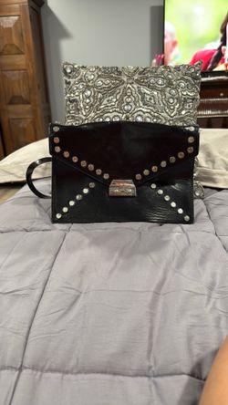 Zara Studded Shoulder Bag