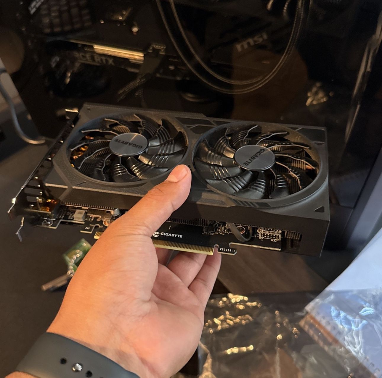 Gigabyte RTX 4060ti (8gb) - Like New 