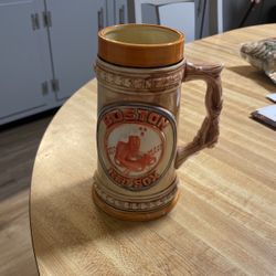 Ceramic Decorative Red Sox Mug