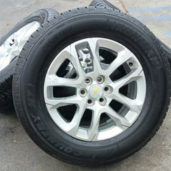 18" Chevy Traverse GMC Canyon Factory Stock OEM Wheels with Tires 100% NEW  Enclave Cadillac SRX XT5