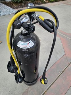 Scuba Tank And Air Regulator