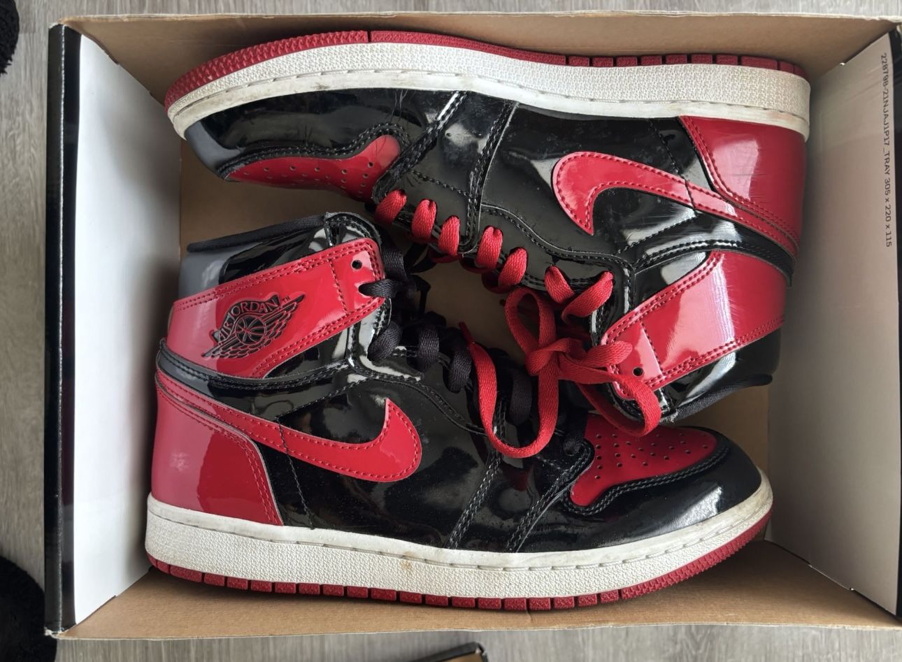 Jordan 1 Patent Size 8