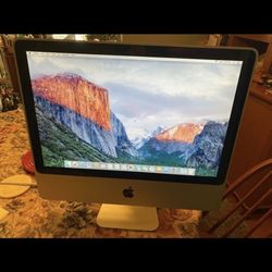 Early 2008 iMac Computer Great Used Condition