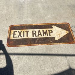 Twisted metal signs