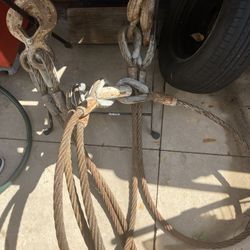 Four leg cable sling marine rigging