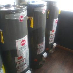 🔥🔥🔥 HOT WATER TANKS BRAND NEW SCRATCH AND DENT Natural Gas Chimney Vented