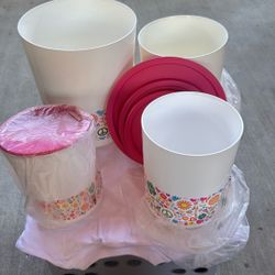 Tupperware Canisters