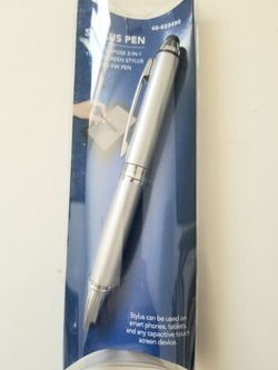 Momentum Stylus Pen 2 In 1 Touchscreen For Apple & Android Devices