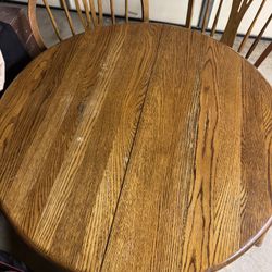 Kitchen Table With Leaf