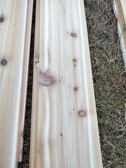 1x8x12's AS1S2E Cedar Boards