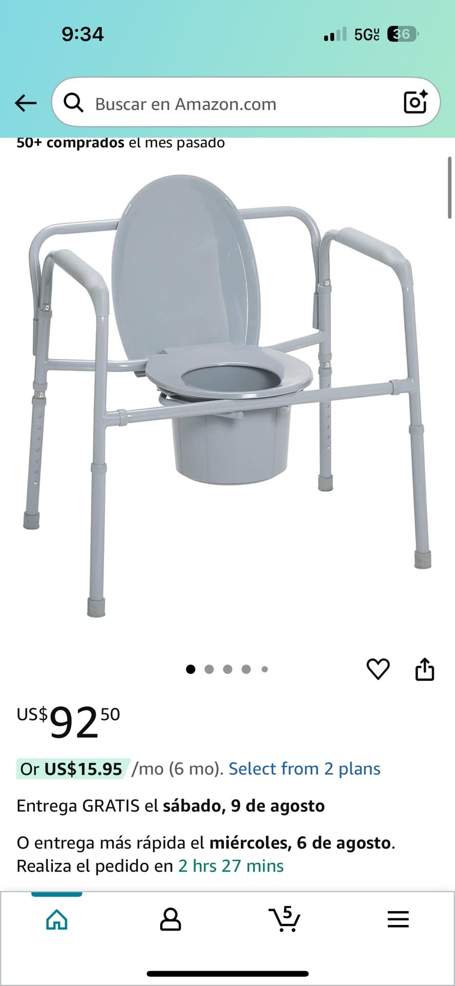 Raised Toilet Seat with Handles - Adjustable Elevated Toilet Seat Riser, 650 lbs Toilet Seat Riser for Seniors