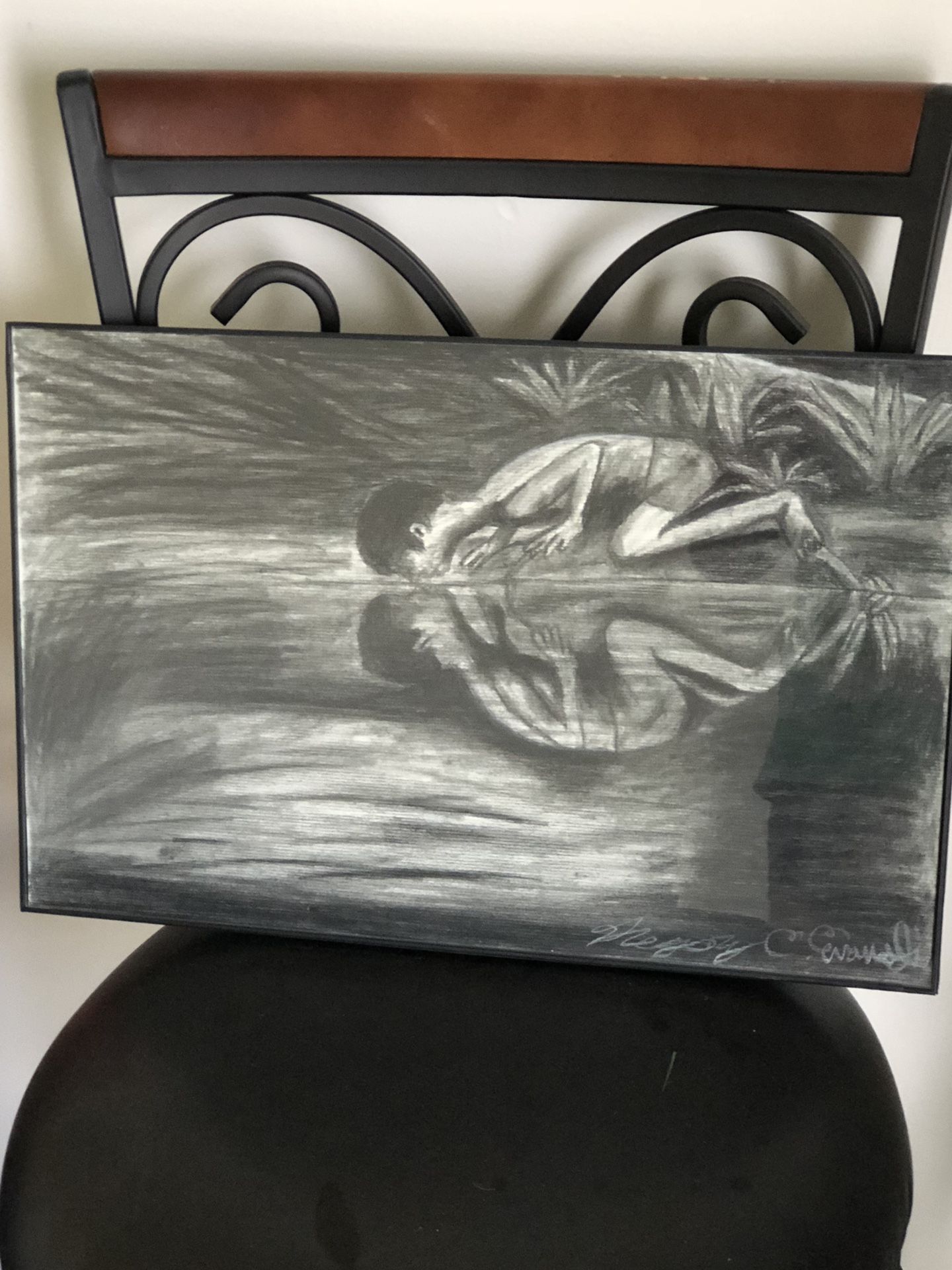 Charcoal picture