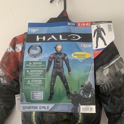 New Kids Halo Spartan Emile Costume Size 4/6