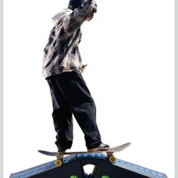 Ten-Eighty Micro Flybox Launch Ramp Set with 2 Connecting Ramps, Portable Skateboard,