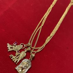 10k Gold Cuban Link Sets 