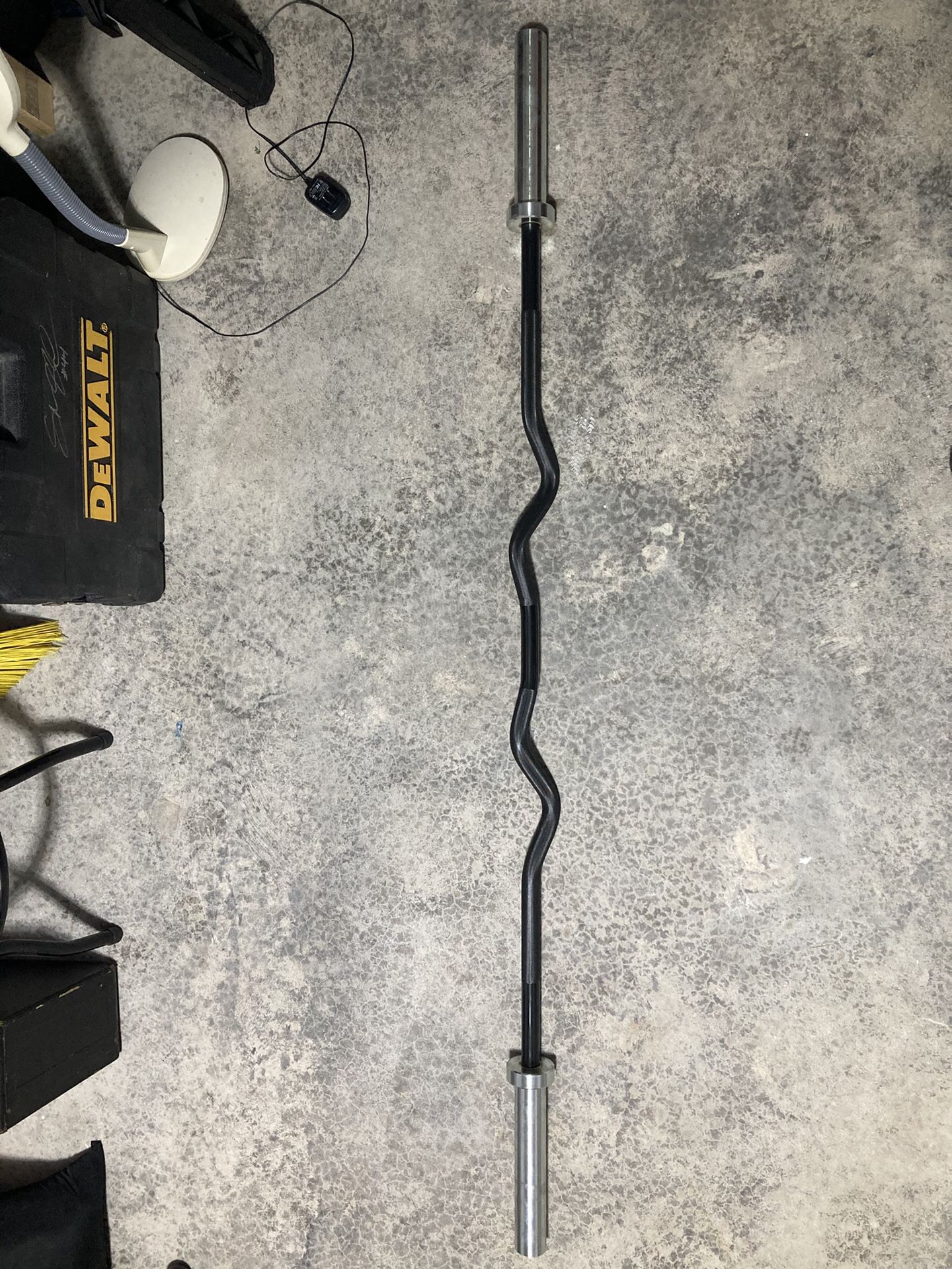Rackable Curl Bar From Rogue