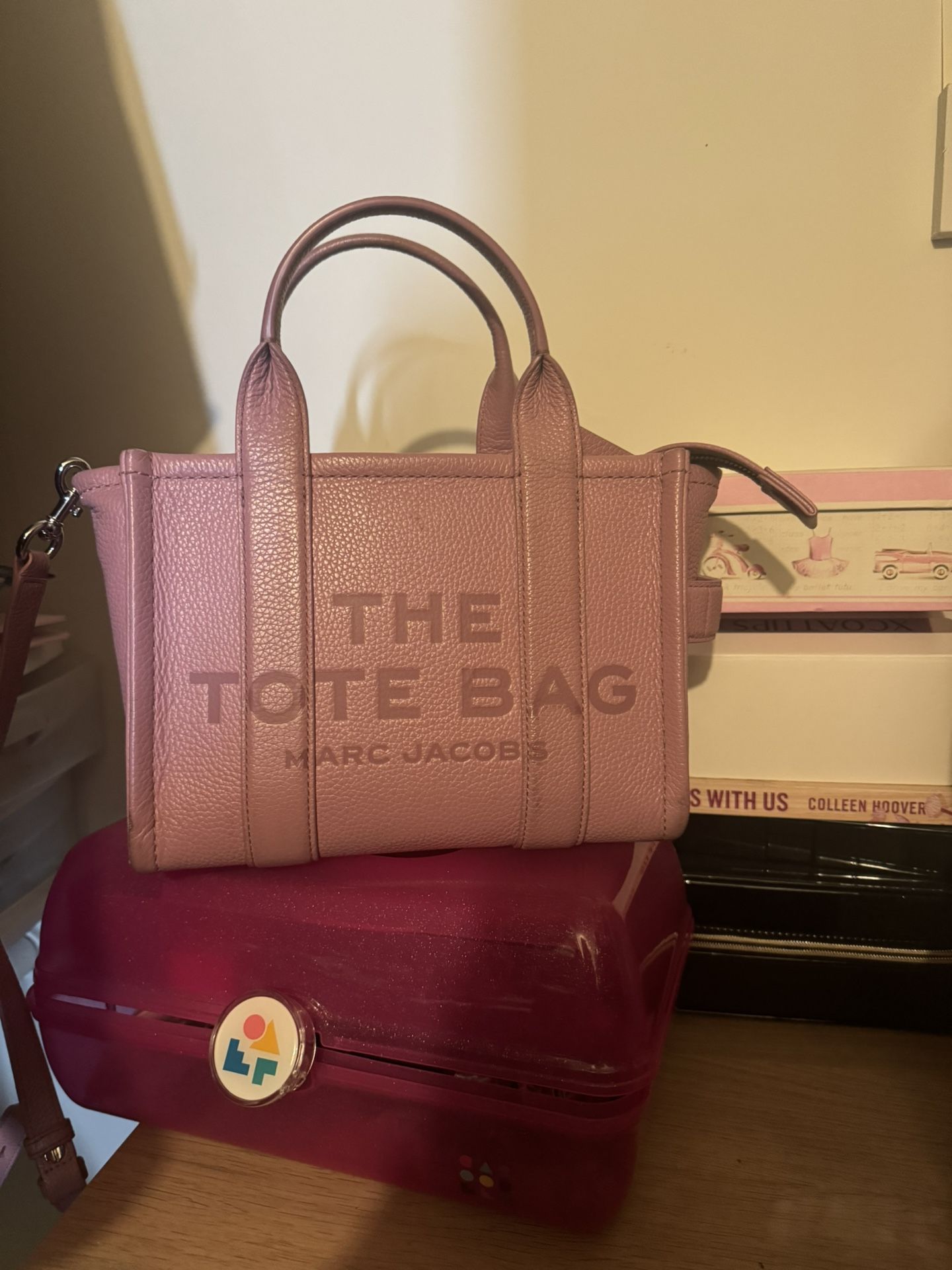 Pink Leather Marc Jacob