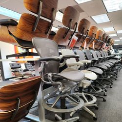 🔥SALE!🔥40% TO 75% OFF BRAND NEW & USED HERMAN MILLER & STEELCASE CHAIRS ALL MODELS IN STOCK PICKUP - DELIVERY - SHIPPING - BIGGEST SELECTION!
