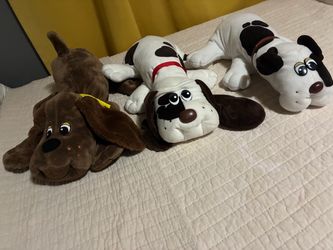 Pound Puppies Plush Stuffed Animals Lot of 3