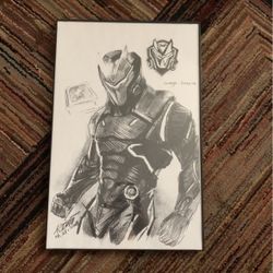 Fortnite Omega Drawing With Frame
