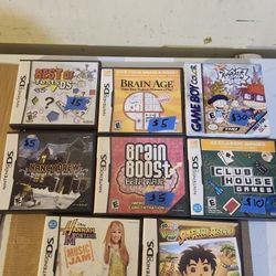 Nintendo Ds Console Games