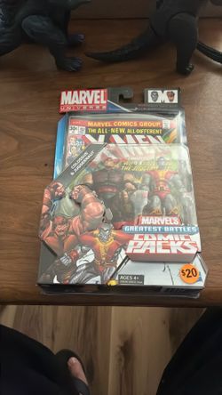 2012 Marvel Universe Greatest Battles Comic Packs Colossus & Juggernaut